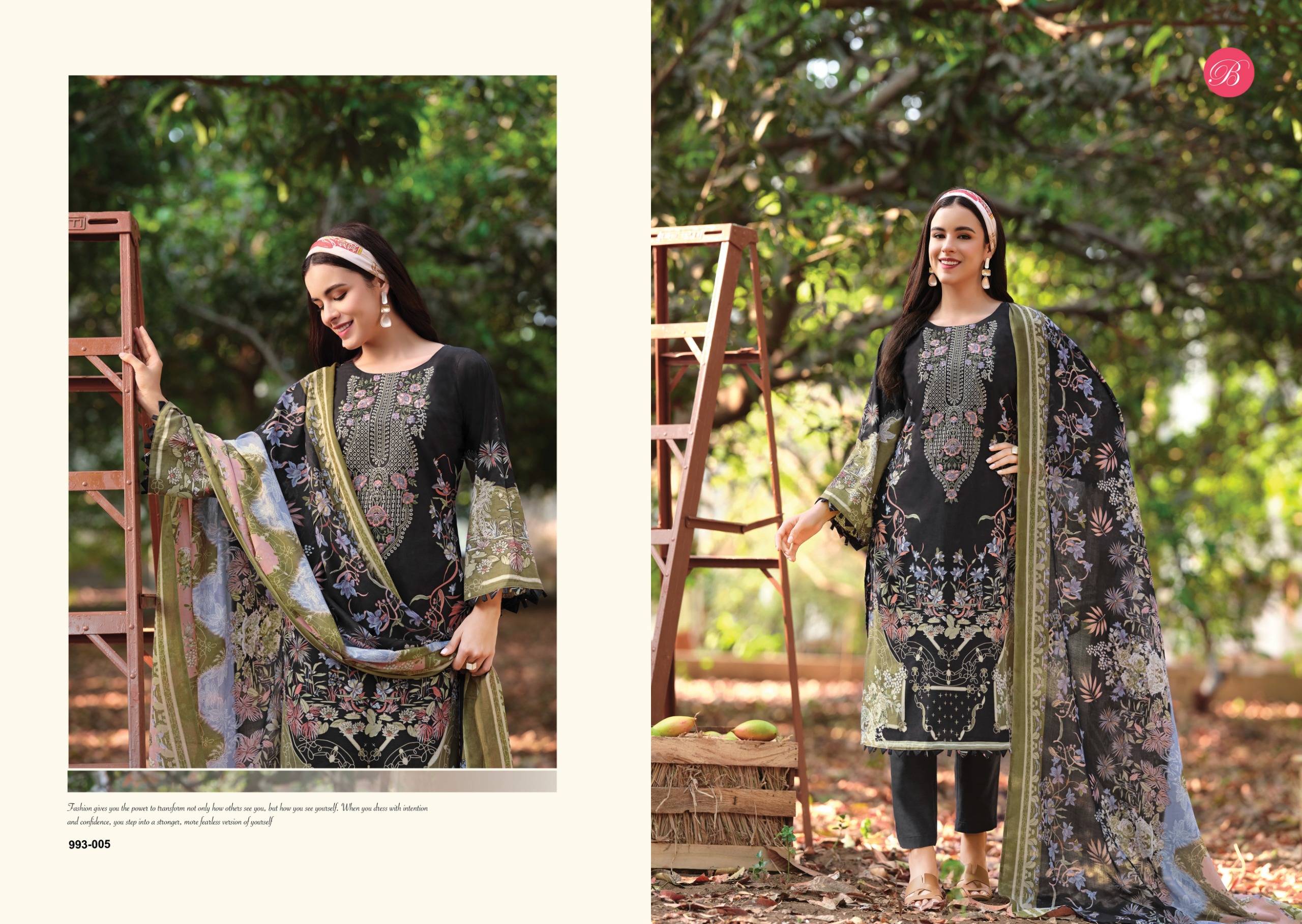 NAIRA VOL152 BY BELLIZA DESIGNER 993 Series 001 TO 008 Indian Traditional casual wear Pakistani Pure Cotton dresses At Wholesale Price